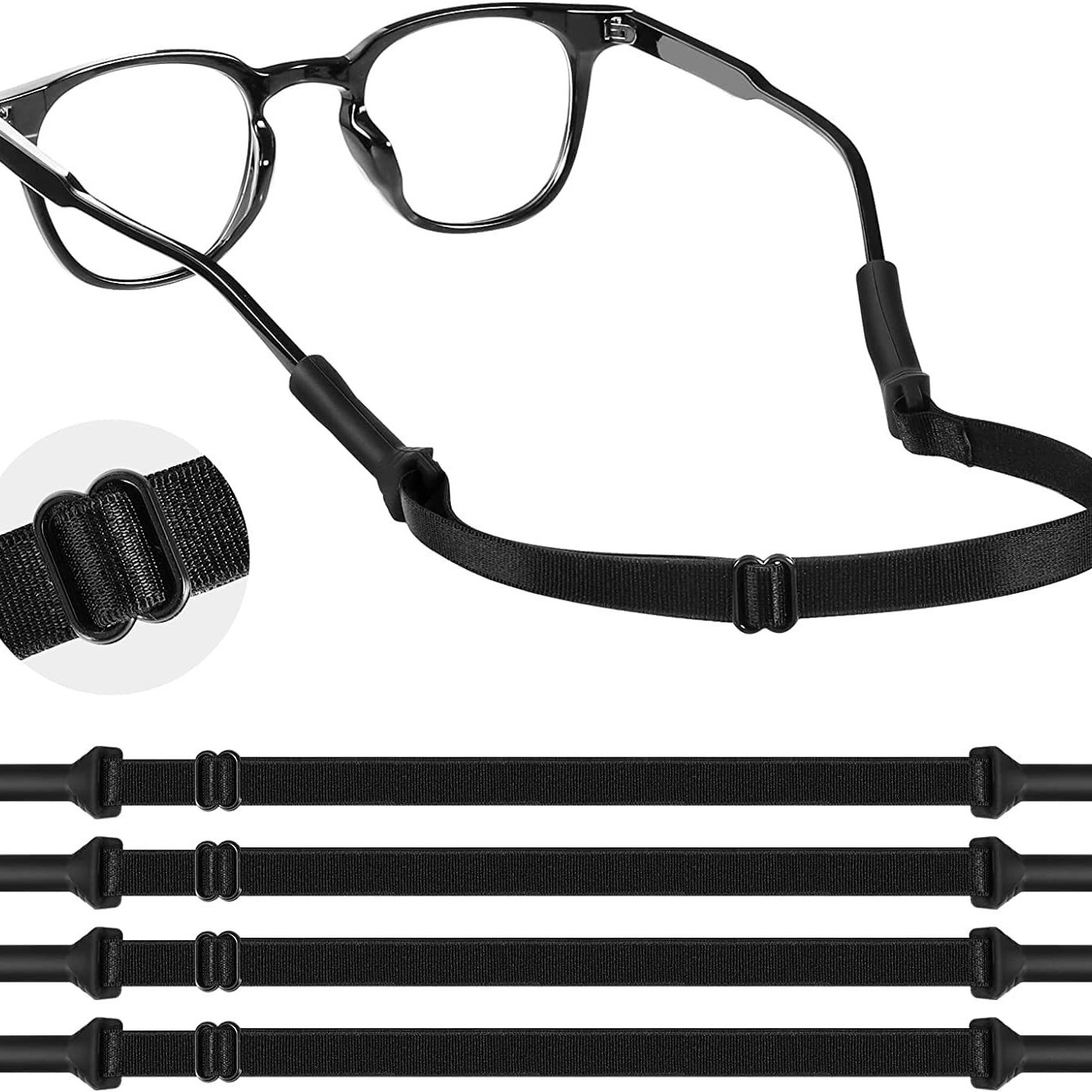 Sunglass Retainer Cord - 4 шт. ремешков для очков для