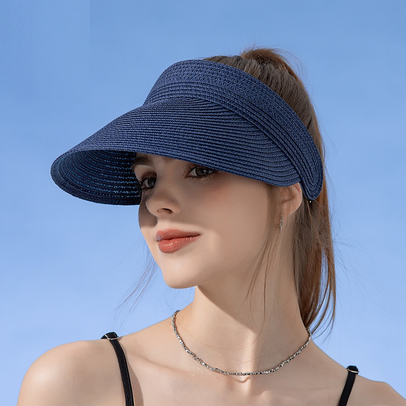 Bucket Hat Straw - Женская шляпа от солнца с широкими