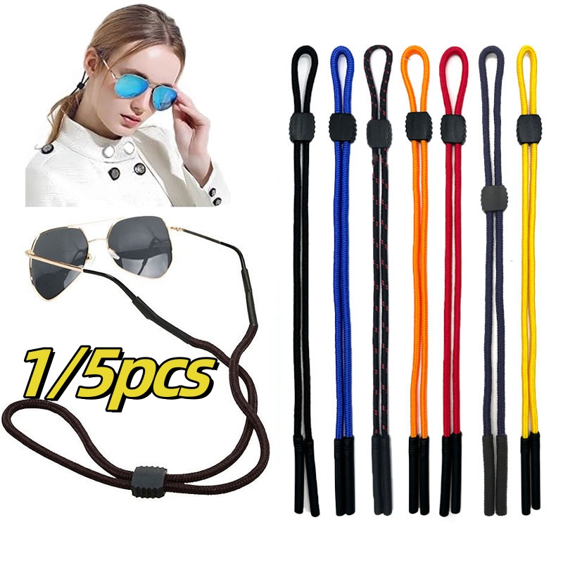 Sunglass Retainer Cord - 1/5 шт. Спортивный ремешок для очков,