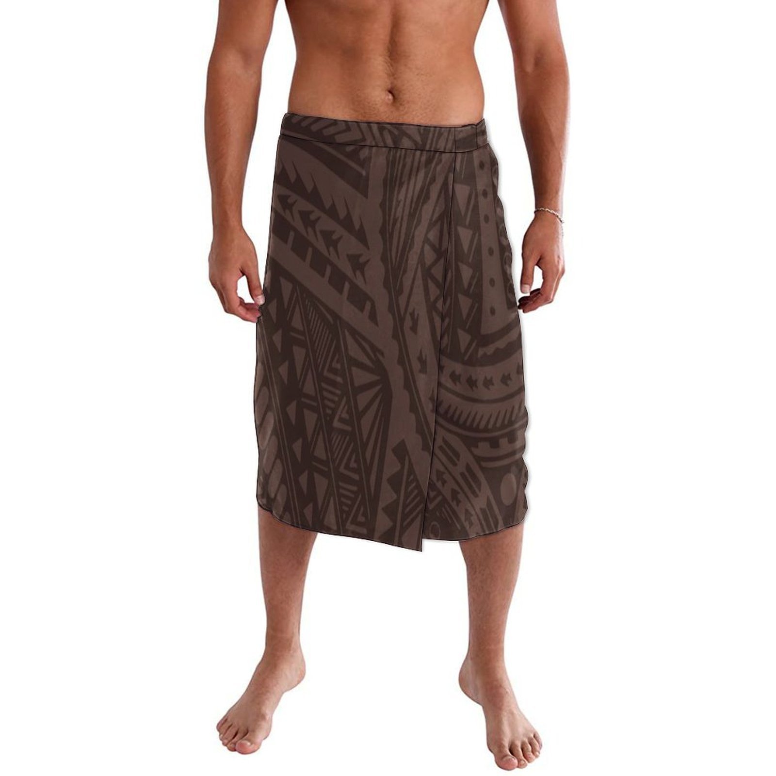 Sarong Men Wrap - Мужская мягкая юбка-парео в гавайском стиле,