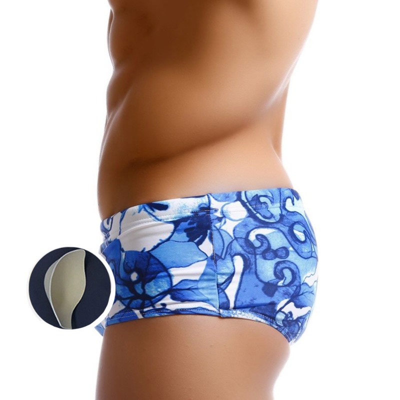 Swim Trunk Quick Dry - Мужские плавки, привлекательные брифы, плавки, накидка