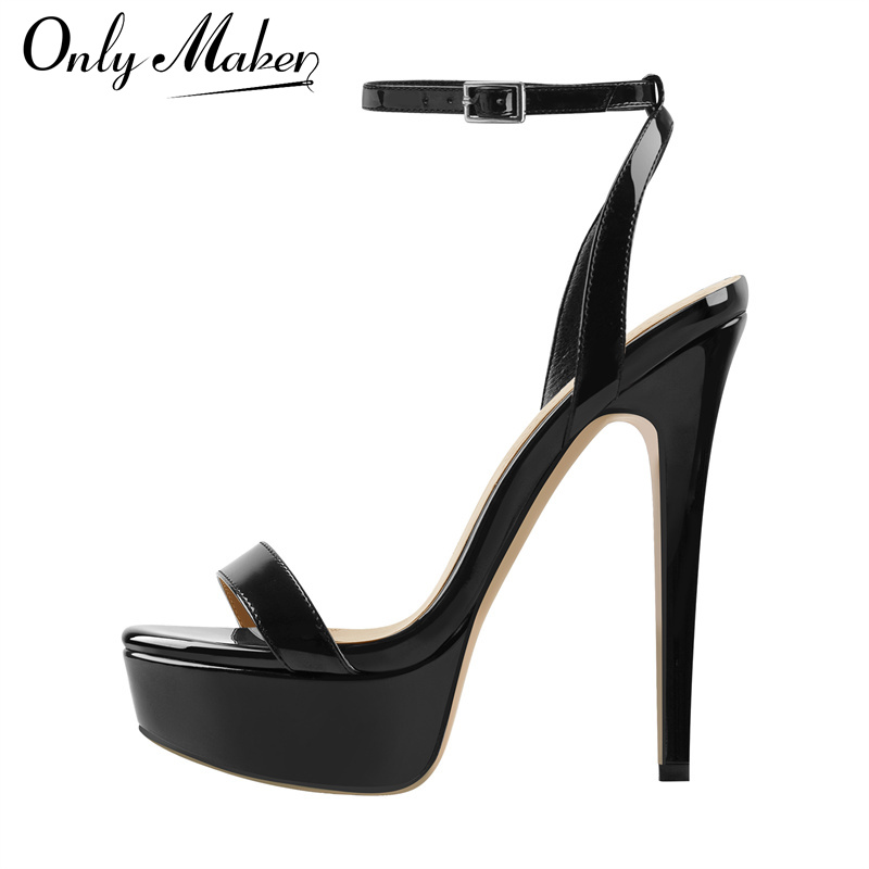Casual Sandal Leather - Onlymaker/женские пикантные босоножки на высоком каблуке-шпильке