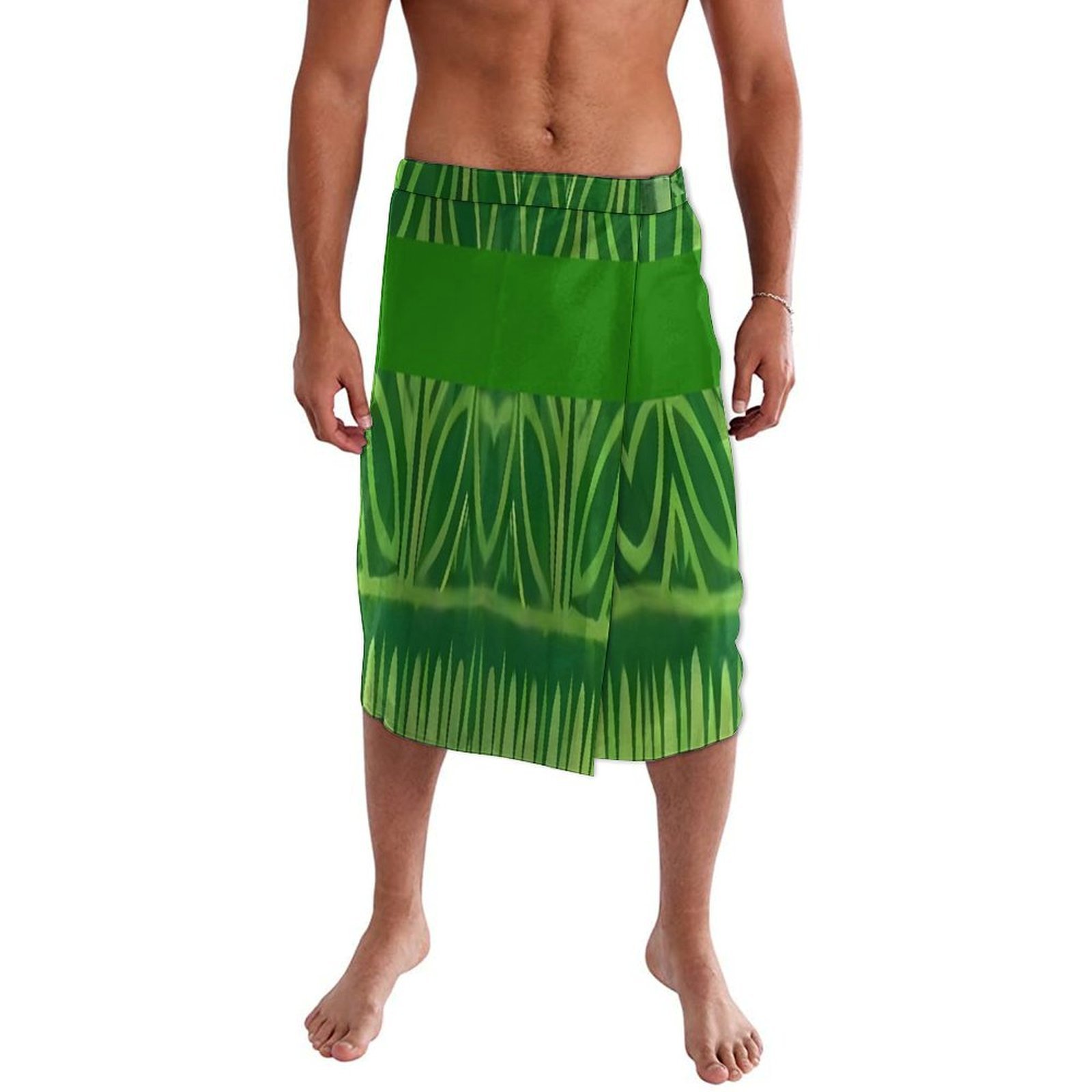 Sarong Men Wrap - Мужская мягкая юбка-парео в гавайском стиле,