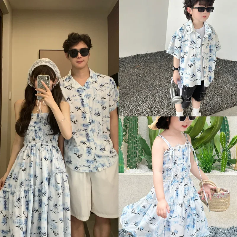 Resort Shirt Floral - Курортный образ для пары, летняя одежда