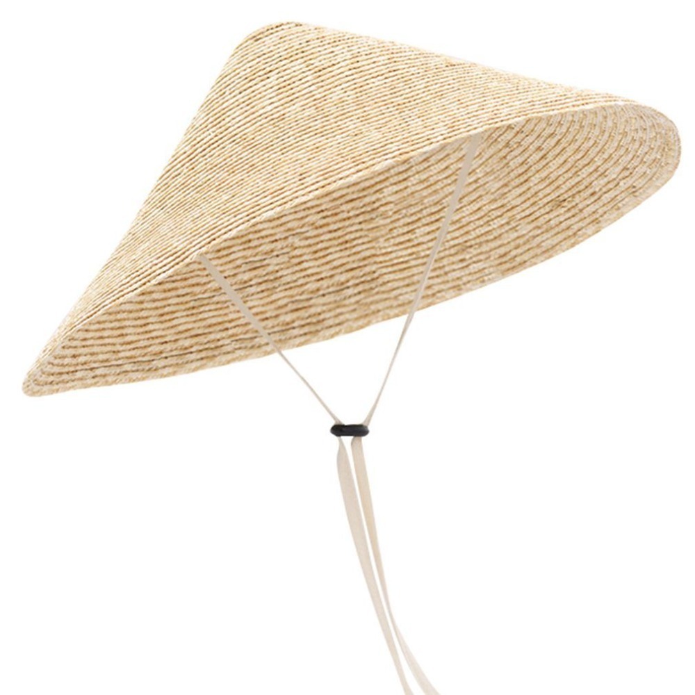 Bucket Hat Straw - Новая соломенная шляпа с большими полями,