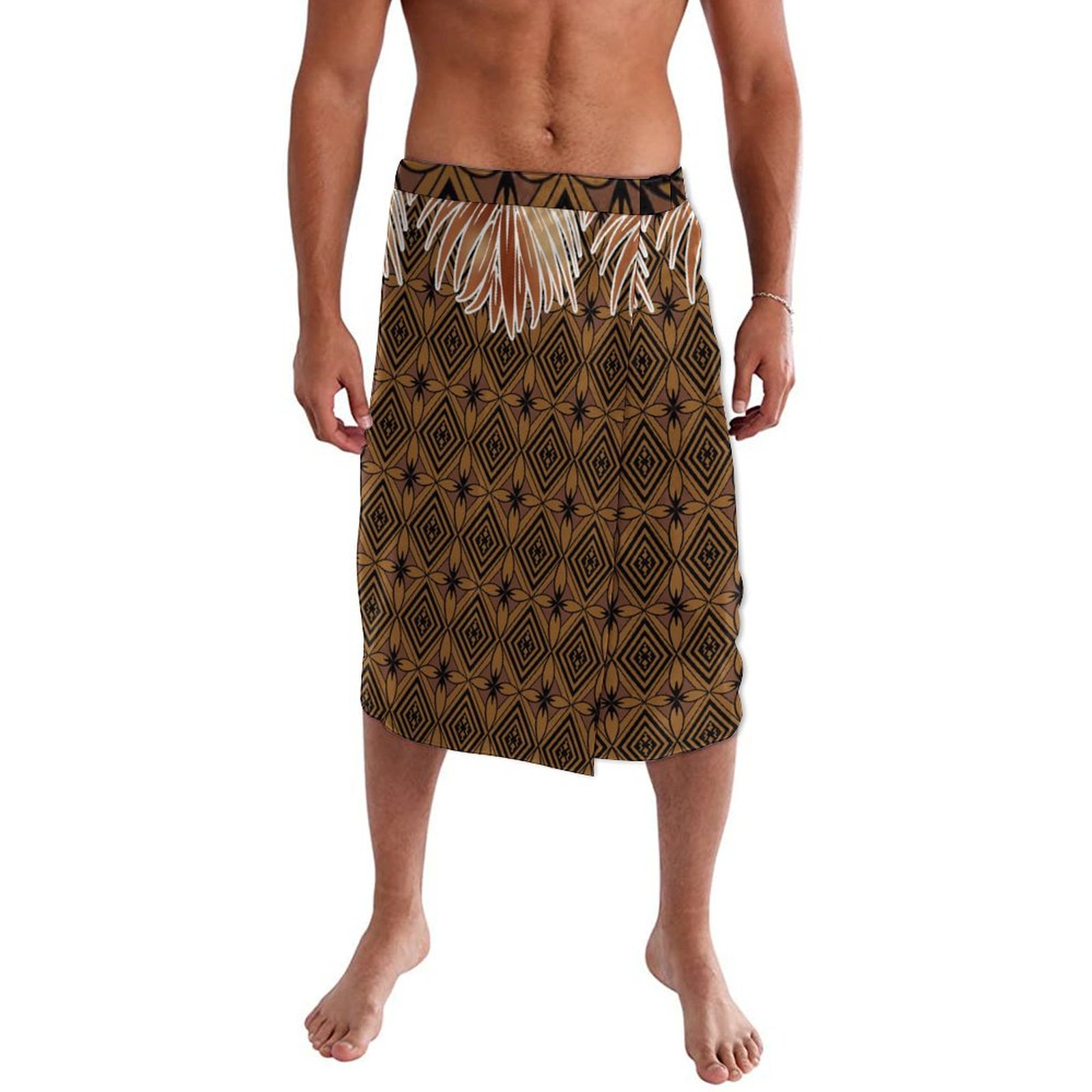 Sarong Men Wrap - Летнее традиционное этническое строгое платье с