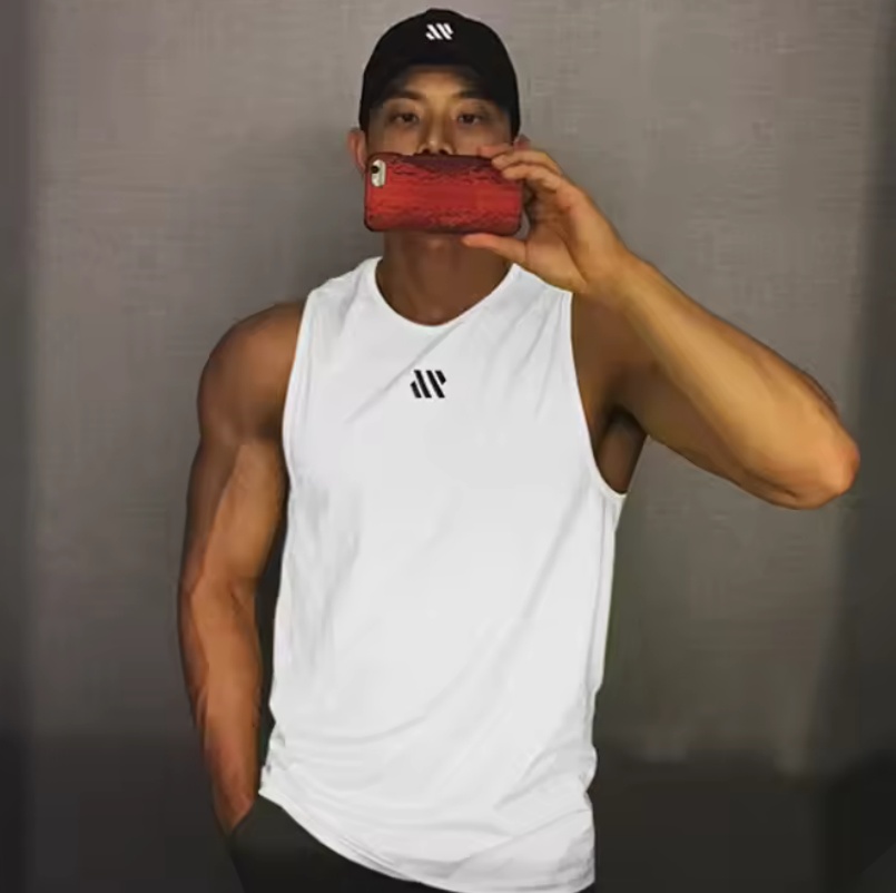 Tank Top Muscle - Мужские майки для бодибилдинга GITF, безрукавки