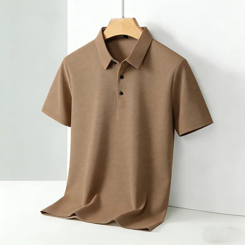 Polo Shirt Pique - Мужская классическая рубашка поло с коротким