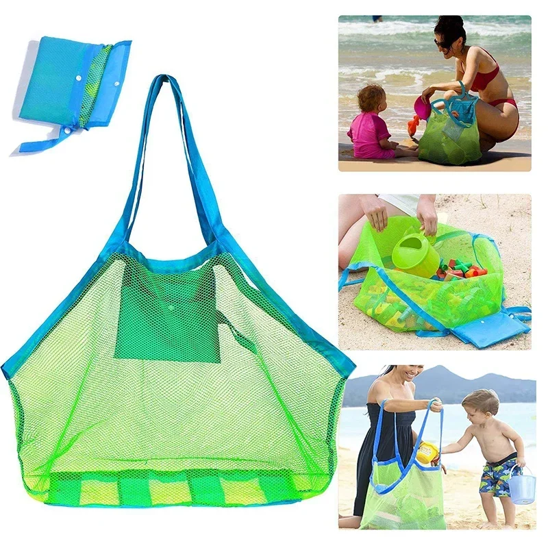 Детская переносная сетчатая су – обзор и цена Beach Towel Large