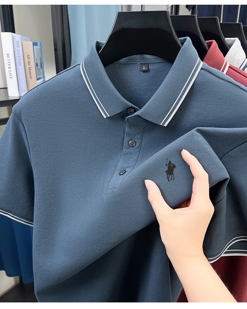 Летняя полосатая рубашка-поло  – обзор и цена Polo Shirt Pique