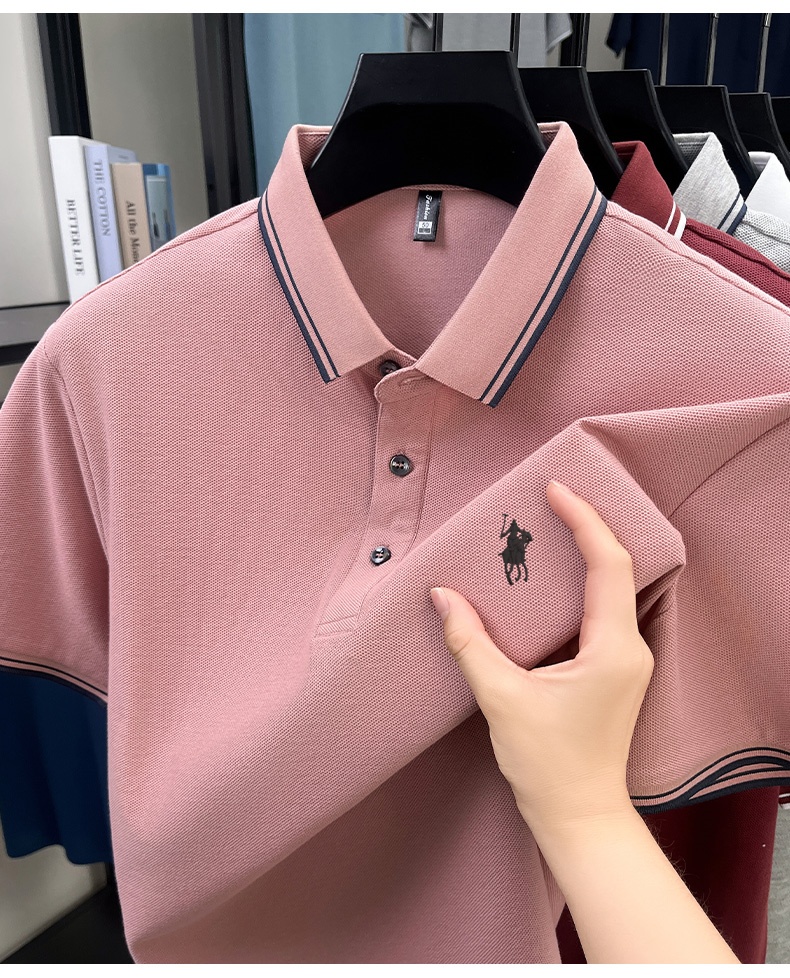 Летняя полосатая рубашка-поло  – обзор и цена Polo Shirt Pique
