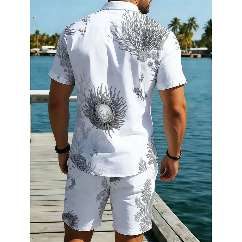 Мужской комплект: гавайская ру – обзор и цена Resort Shirt Floral