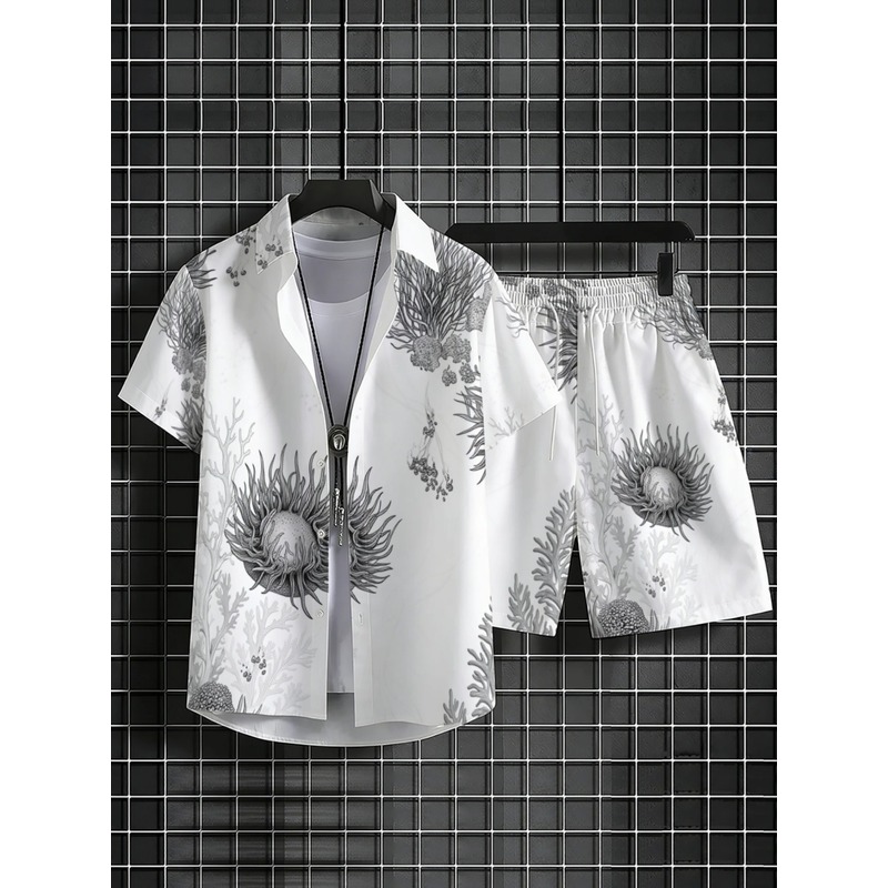 Мужской комплект: гавайская ру – обзор и цена Resort Shirt Floral