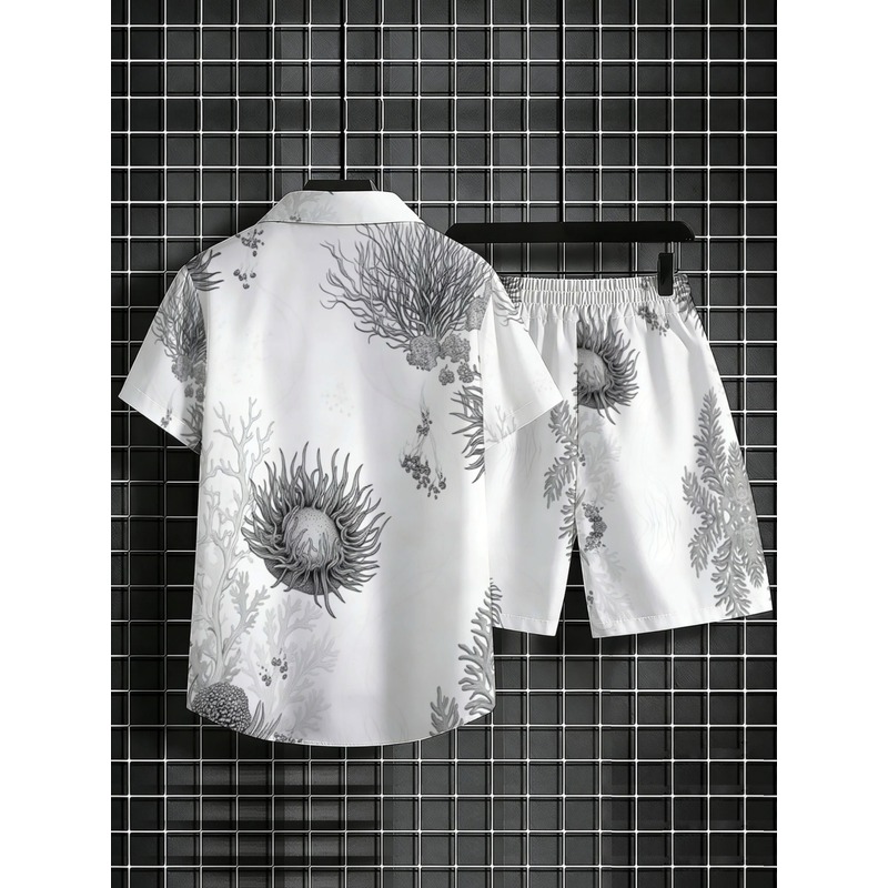 Мужской комплект: гавайская ру – обзор и цена Resort Shirt Floral