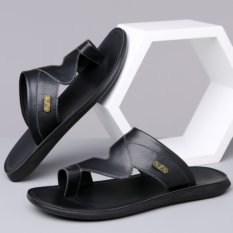 Мужские кожаные сандалии 2026  – обзор и цена Flip Flop Leather Men