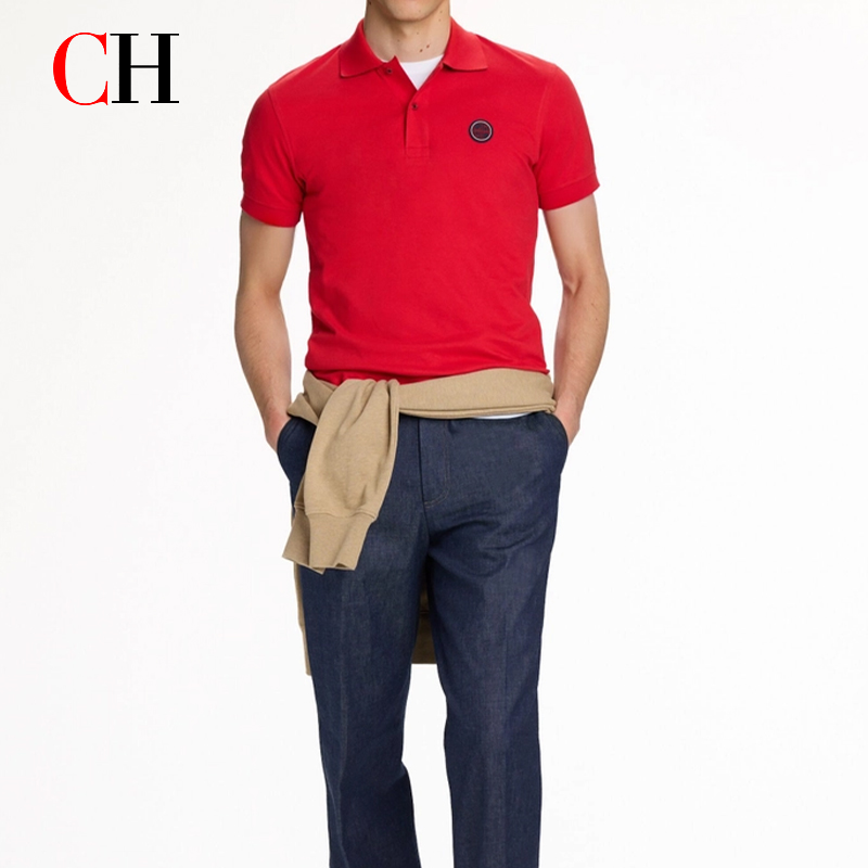 Мужская футболка-поло CH Red A – обзор и цена Polo Shirt Pique