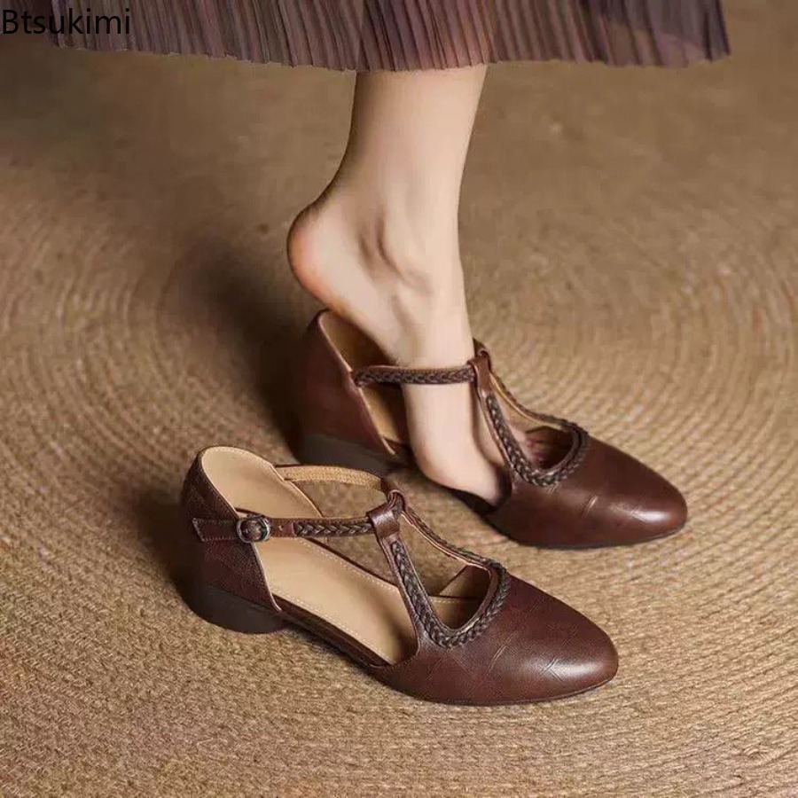 Новые летние женские туфли-лод – обзор и цена Casual Sandal Leather