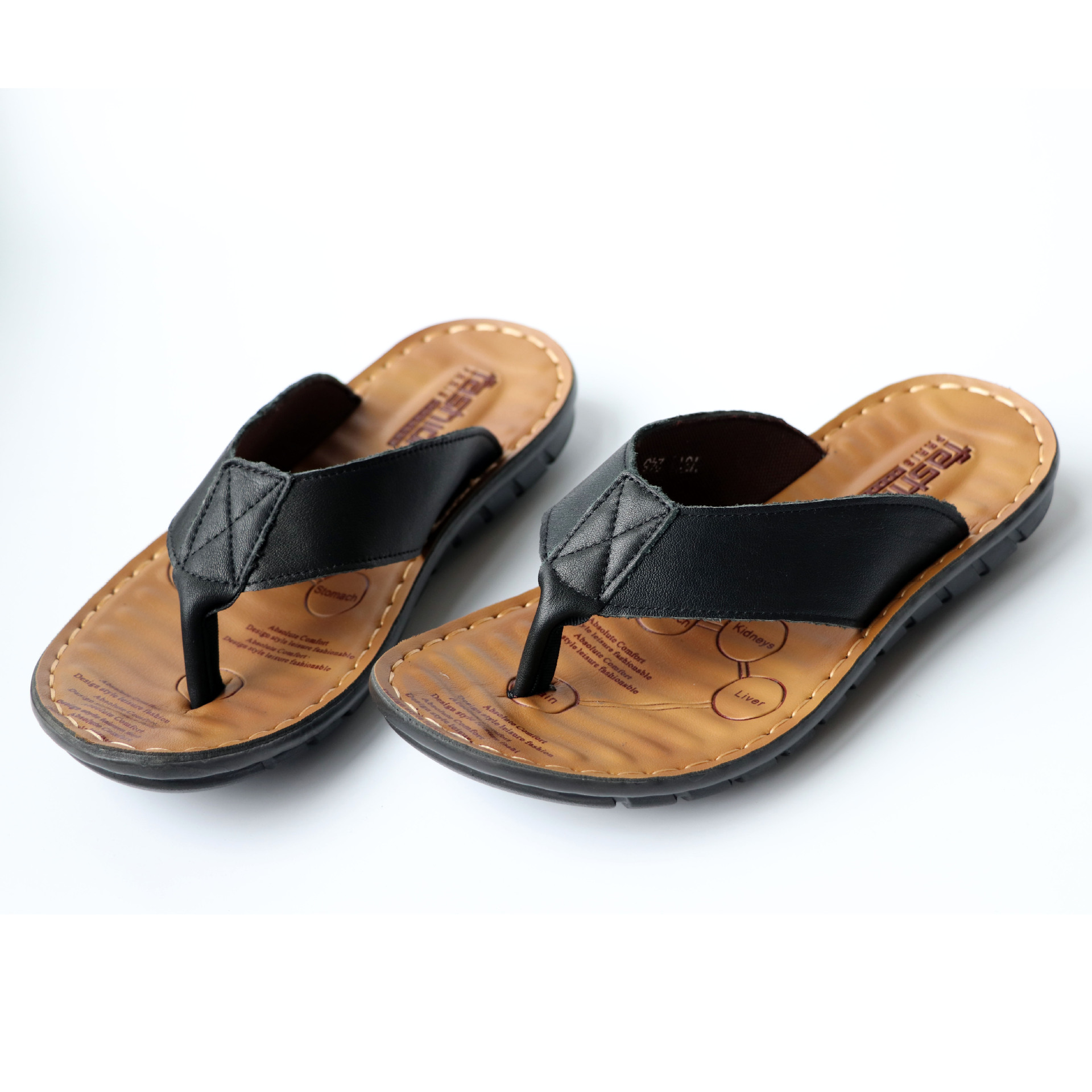 Мужские кожаные шлепанцы 2026: – обзор и цена Flip Flop Leather Men