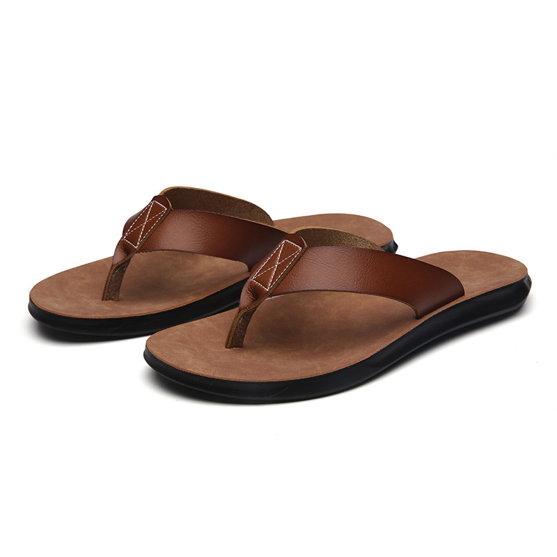 Новые итальянские кожаные шлеп – обзор и цена Flip Flop Leather Men