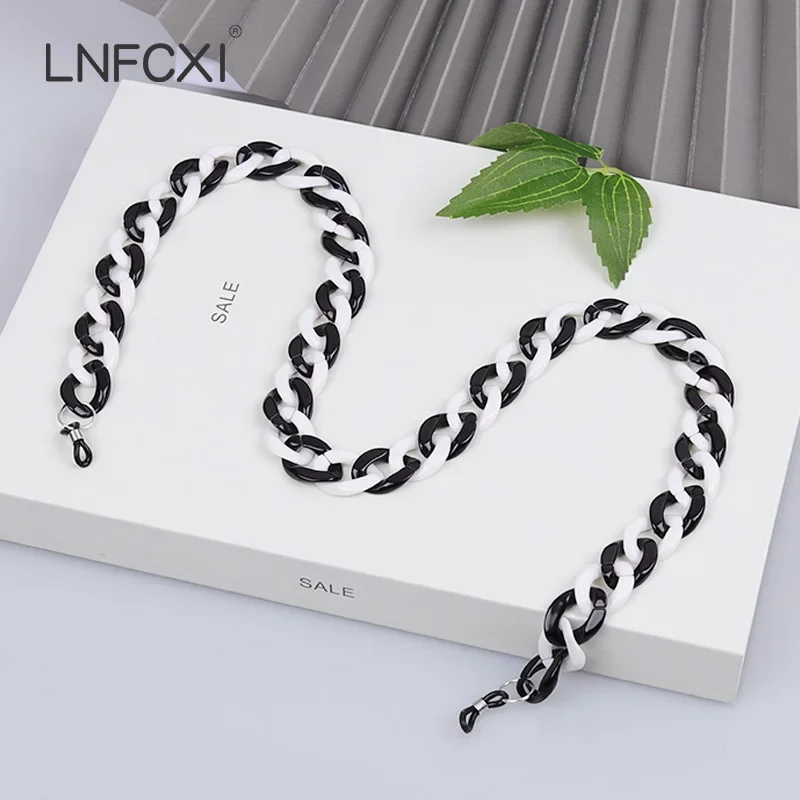 Новые черные модные акриловые  – обзор и цена Sunglass Retainer Cord