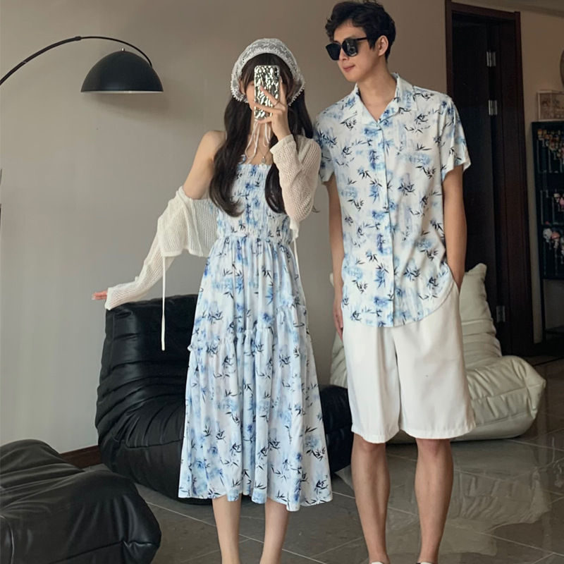Детское пляжное платье с принт – обзор и цена Resort Shirt Floral