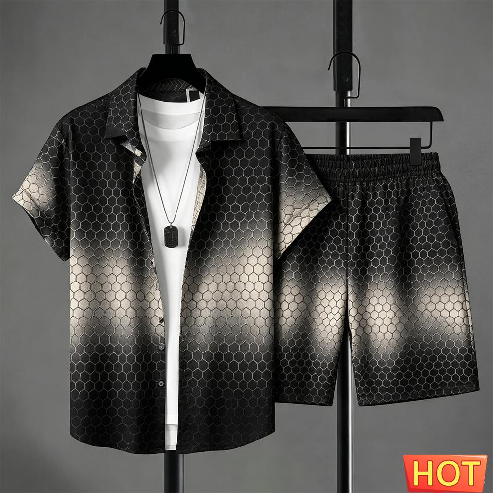 Летний мужской комплект: рубаш – обзор и цена Shirt Camp Collar
