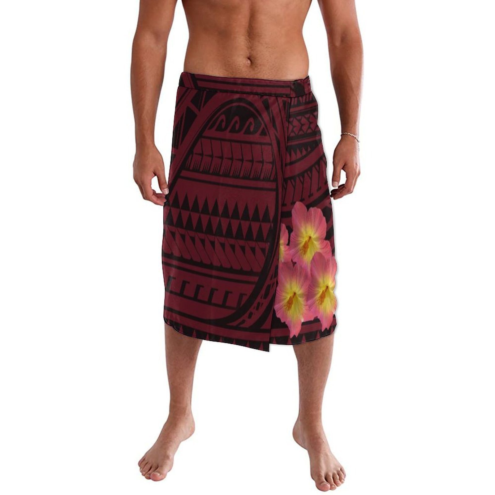 Полинезийское пляжное платье-н – обзор и цена Sarong Men Wrap