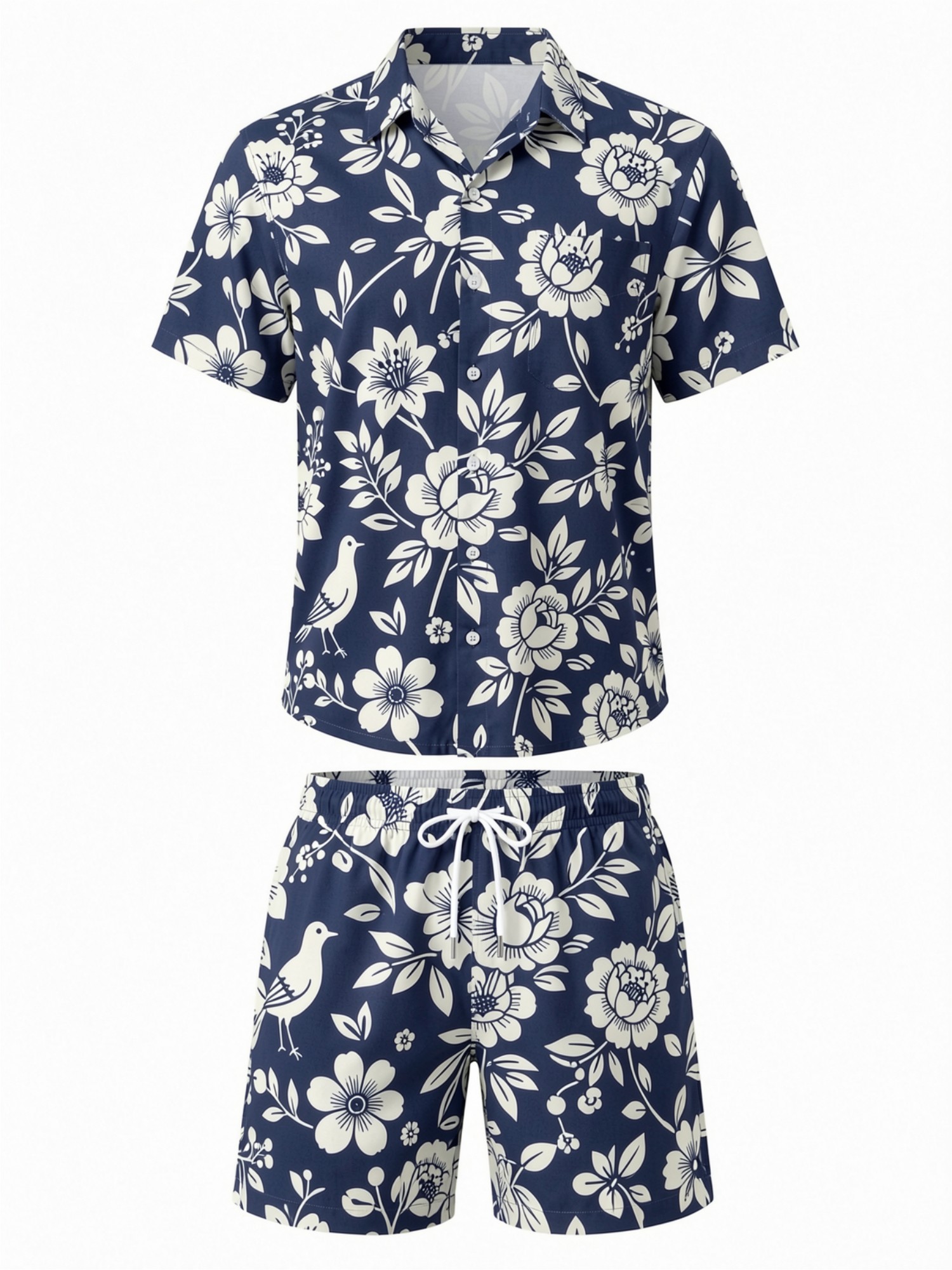 Мужской комплект: рубашка с ко – обзор и цена Resort Shirt Floral