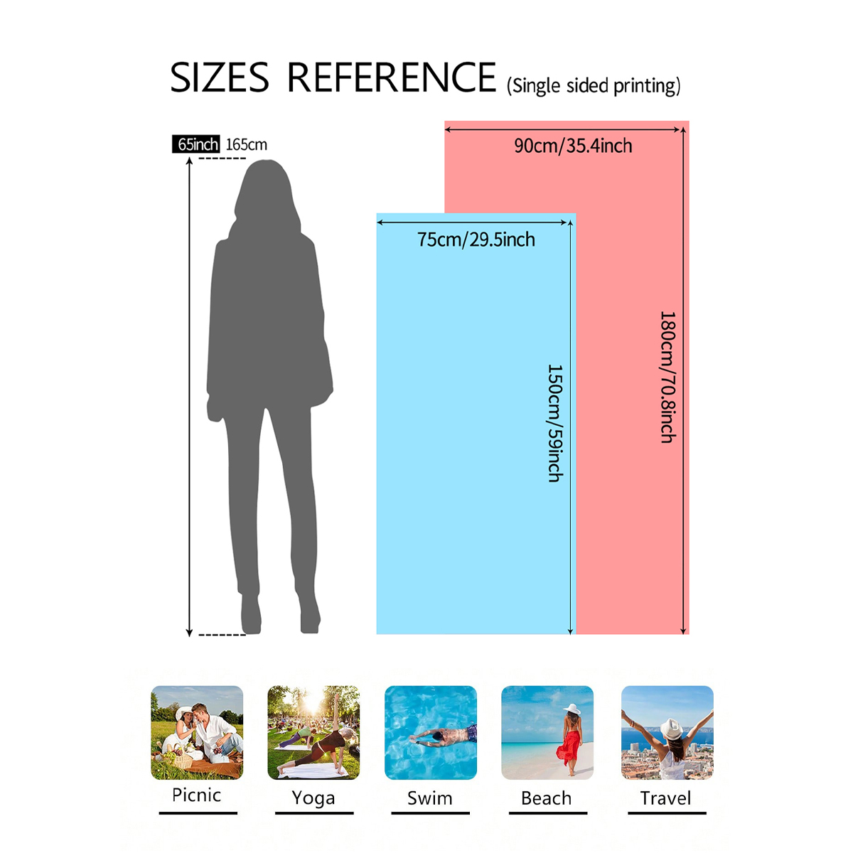 1 шт. модное красочное полосат – обзор и цена Beach Towel Large