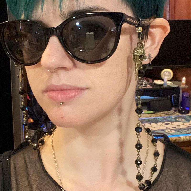 Готическая декоративная массив – обзор и цена Sunglass Retainer Cord