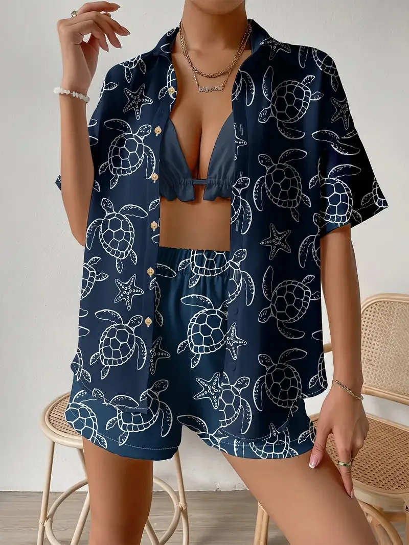 Модный комплект из 2 предметов – обзор и цена Shirt Camp Collar