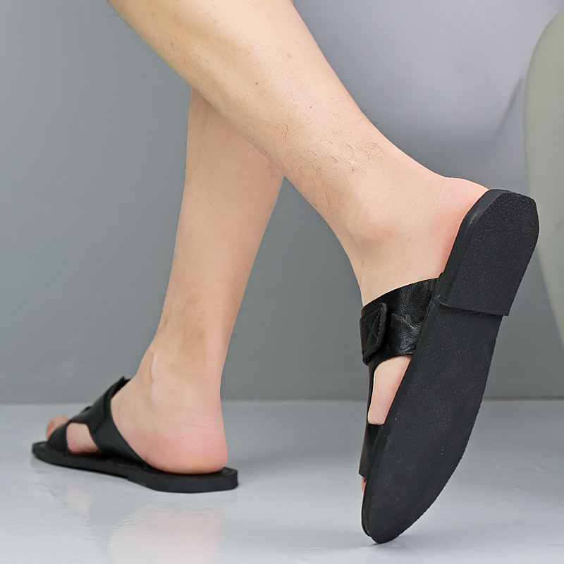 Мужские летние сандалии из нат – обзор и цена Flip Flop Leather Men
