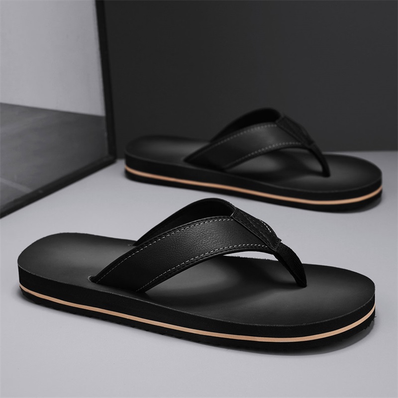 Мужские винтажные шлепанцы из  – обзор и цена Flip Flop Leather Men