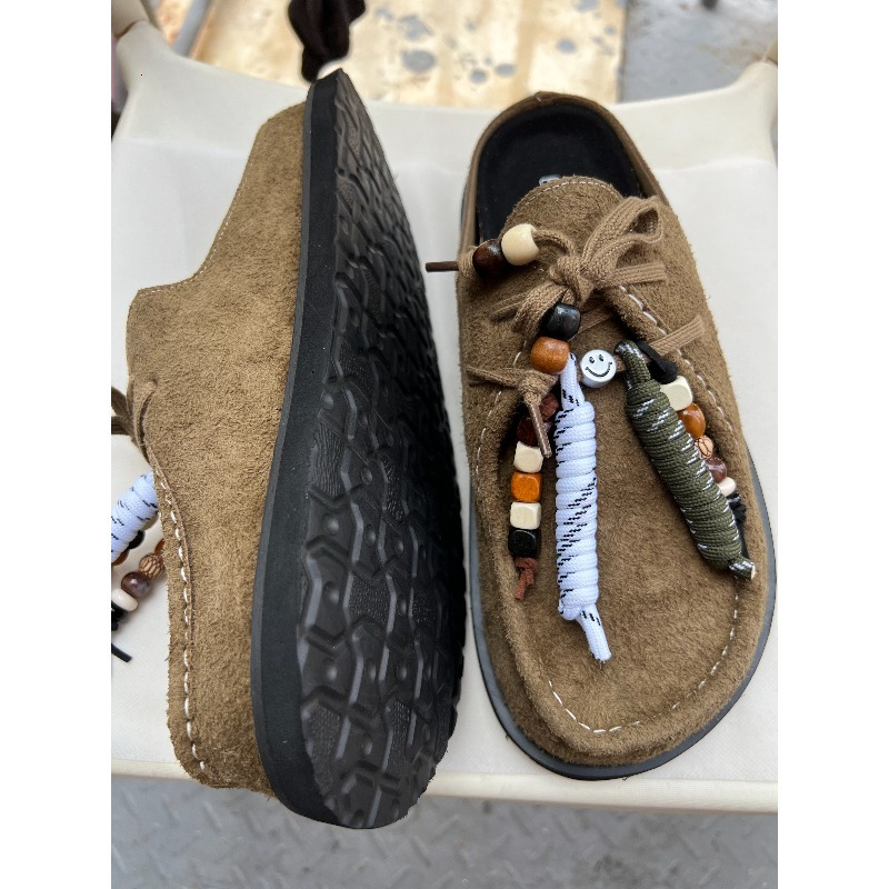 Женские и мужские сабо из замш – обзор и цена Flip Flop Leather Men