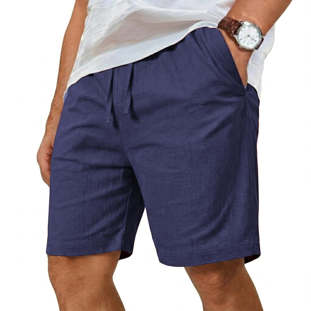 Широкие хлопковые льняные шорт – обзор и цена Short Linen Drawstring