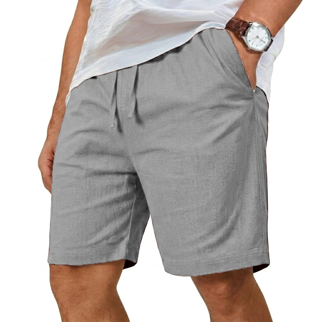 Широкие хлопковые льняные шорт – обзор и цена Short Linen Drawstring