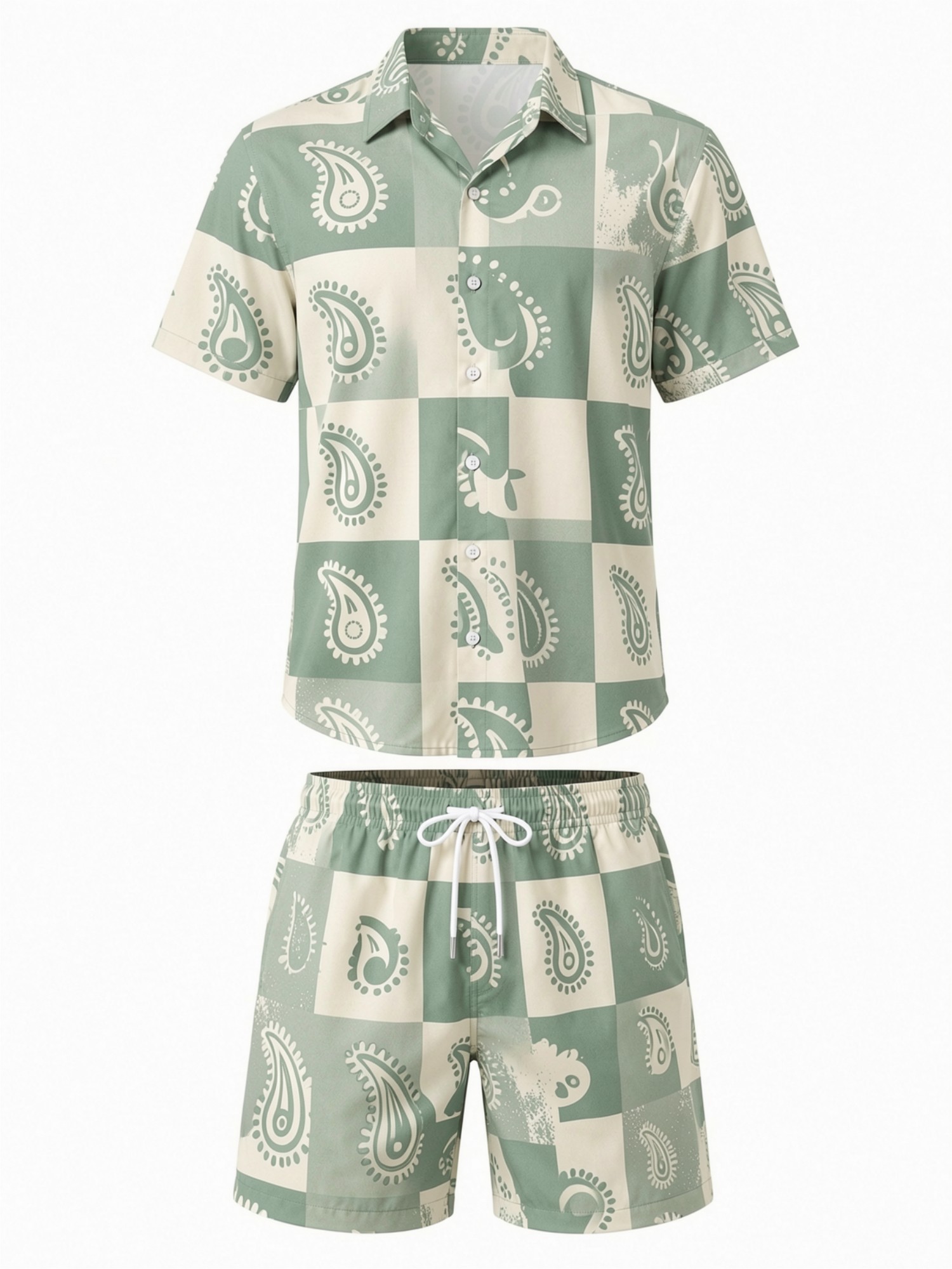 Мужской комплект: рубашка с ко – обзор и цена Resort Shirt Floral