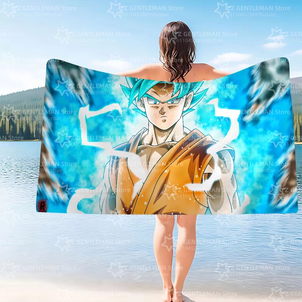 Пляжные полотенца Dragon Ball  – обзор и цена Beach Towel Large